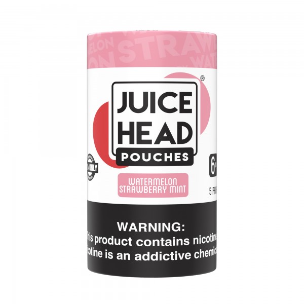 Juice Head Pouches 5pk Watermelon Strawberry Mint, juice head pouches, nicotine pouch
